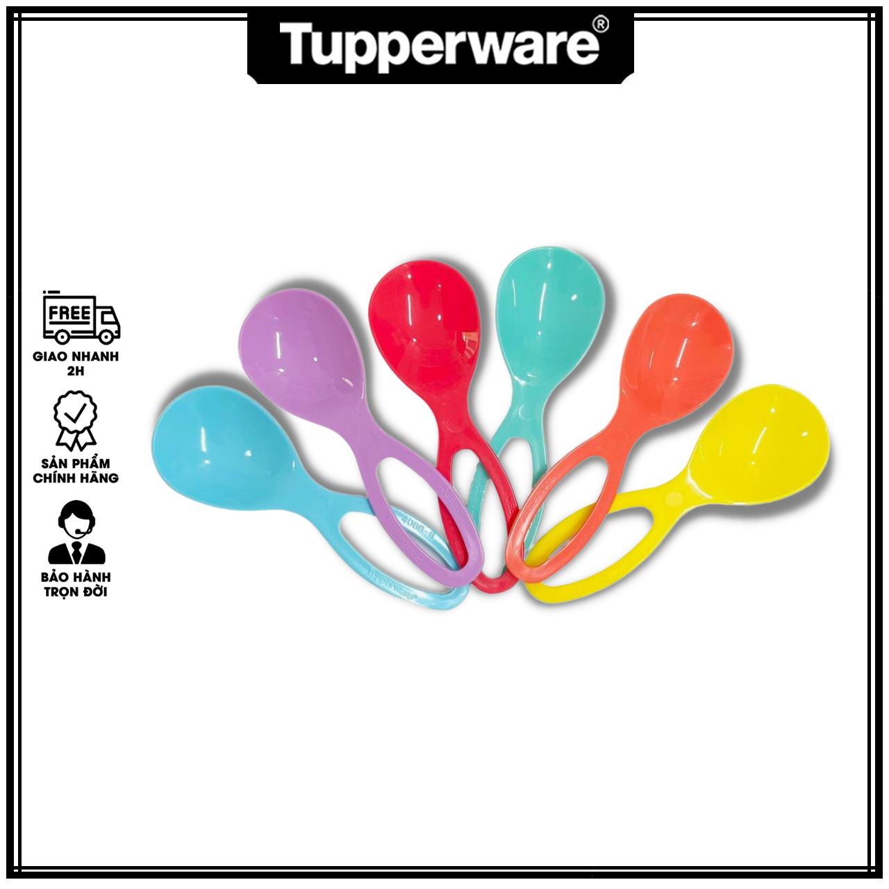 Muỗng ăn dăm Baby Spoon 10cm (1 cây) (Màu ngẫu nhiên) - Tupperware