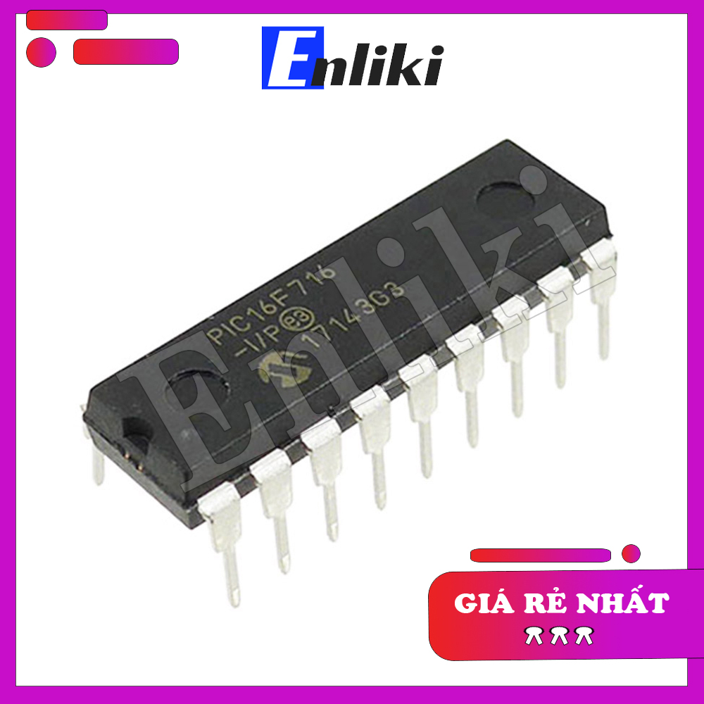 16F716 PIC16F716-I/P chân cắm