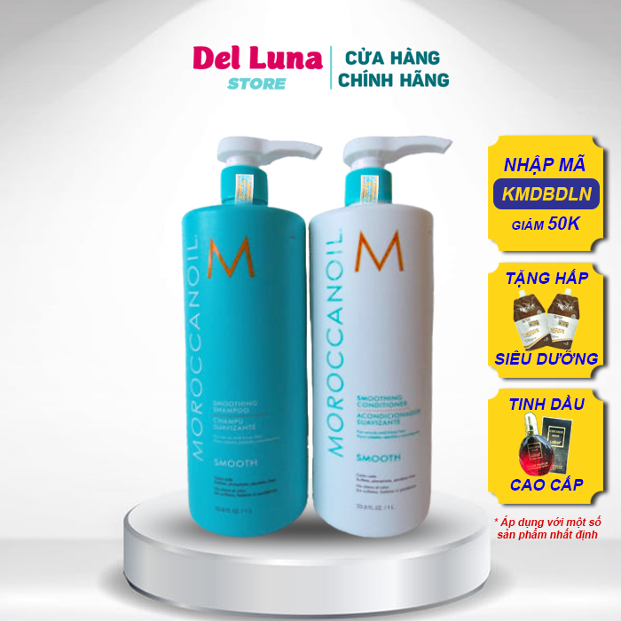 Moroccanoil - dầu gội đầu moroccanoil 1000ml phục hồi độ ẩm chính hãng del luna officialstore