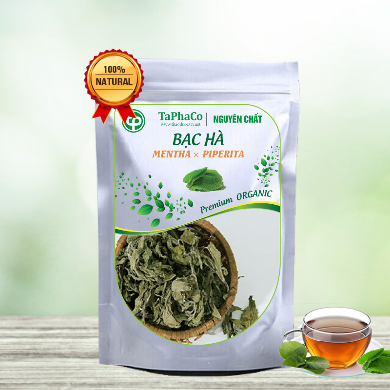 Cây Bạc Hà 500g Tấn Phát - Hàng sạch thơm cao cấp - Chuyên dùng để sắc nước và pha trà
