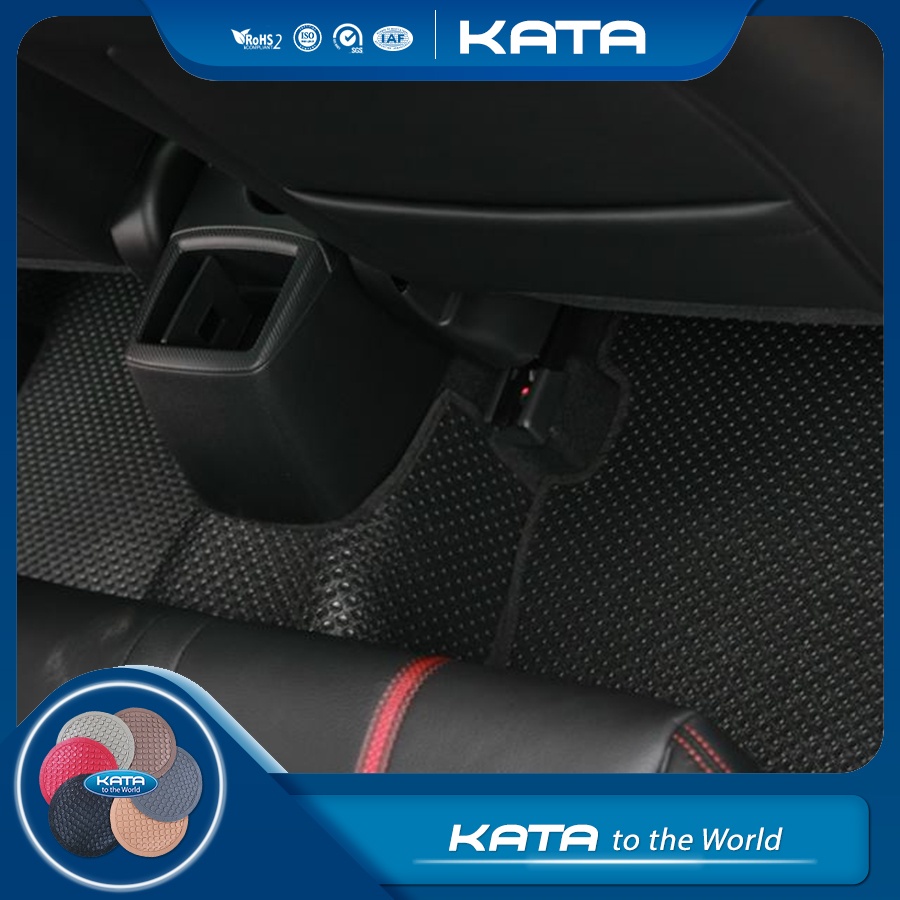 Thảm lót sàn ô tô KATA cho xe Mazda 2 (2013-nay)- hàng chính hãng không mùi, khít sàn, dễ vệ sinh