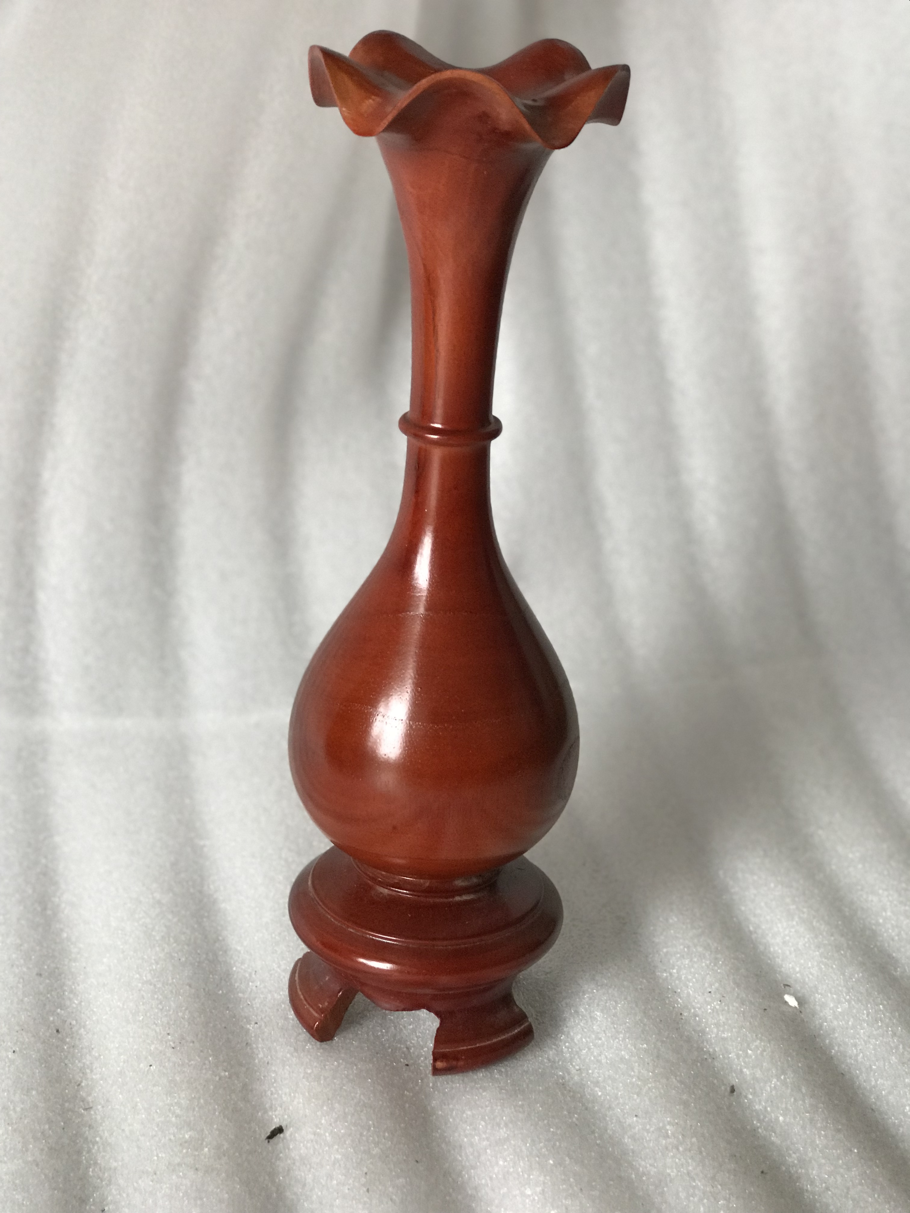 Bình hoa gỗ xoan đào 14cm * 48cm