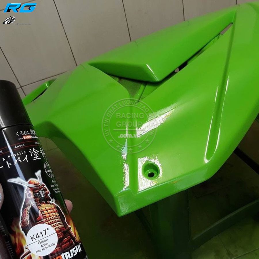 Sơn Xịt Samurai Màu Xanh Lá Cây - Mã K417