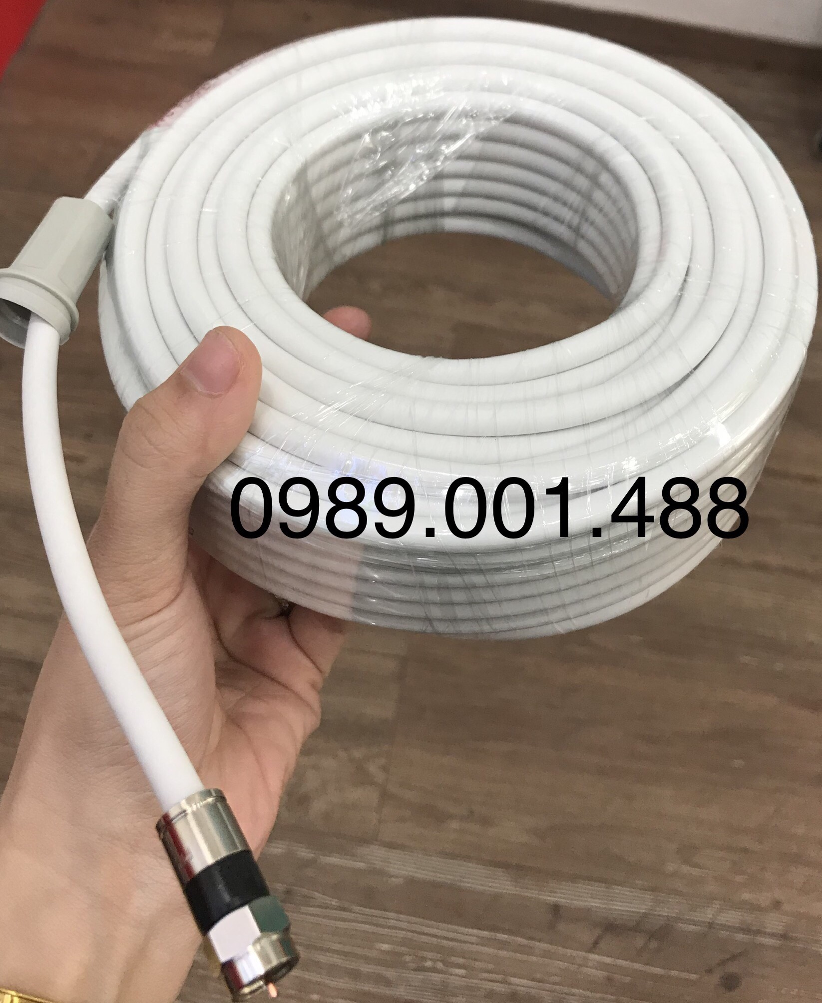 [HCM]DÂY CÁP ĐỒNG TRỤC 20M BẤM SẴN ĐẦU