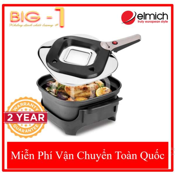 NỒI HẦM ĐA NĂNG Elmich KING COOK BPE-3375 4.3L - BẢO HÀNH 2 NĂM