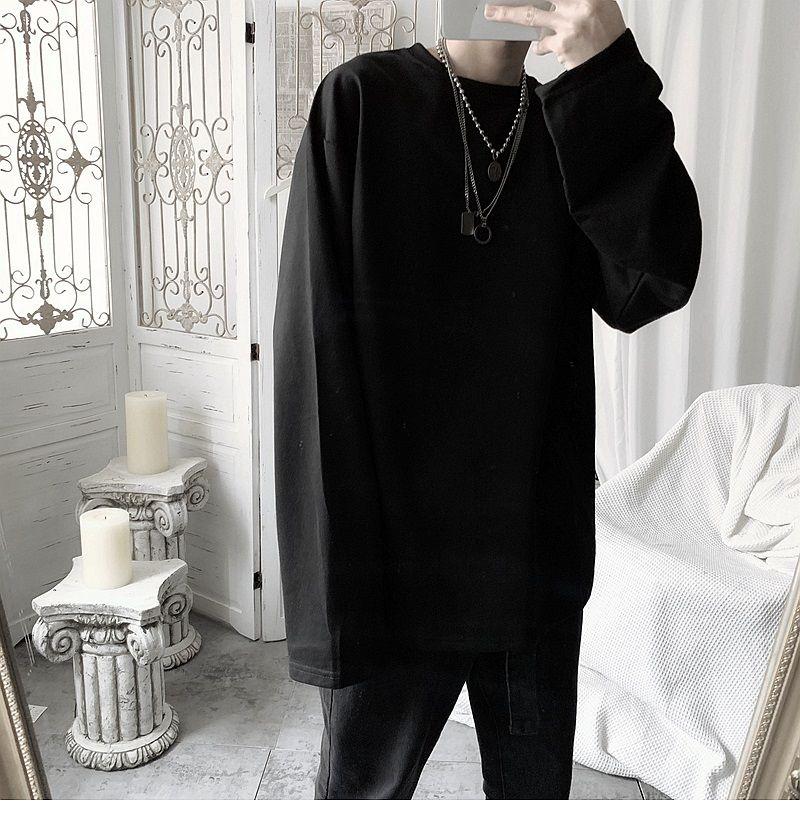 Áo thun Tay dài Sleeves BLACK and WHITE Basic Unisex