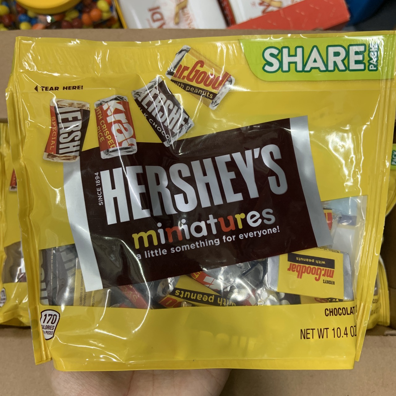 Chocolate Hershey's bịch nhỏ - EDS Hàng Mỹ