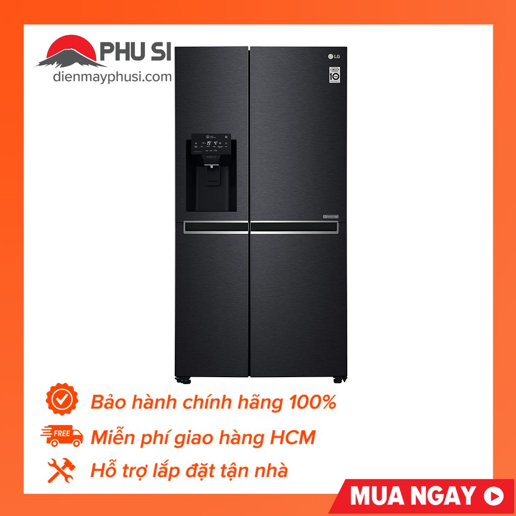 [Trả góp 0%]Tủ lạnh LG Inverter 601 lít GR-D247MC