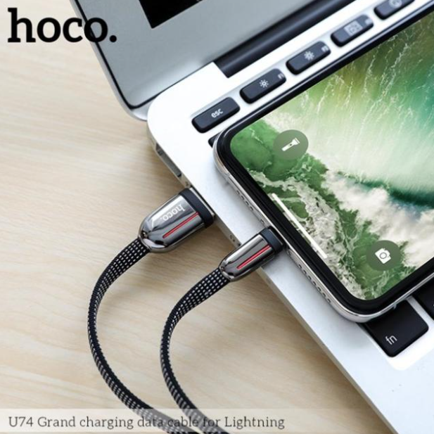 [BH 12 Tháng] Dây Cáp Sạc Nhanh Lightning/MicroUSB/TypeC Hoco U74