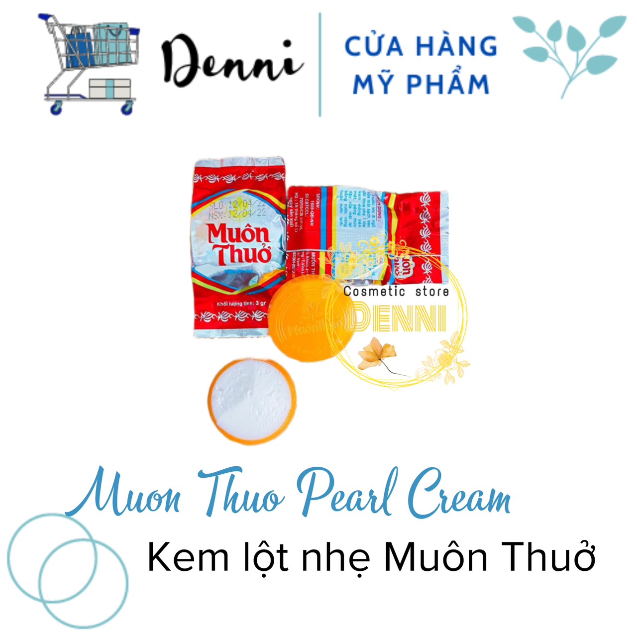 Kem Lột Nhẹ Muôn Thuở Loại Sịn 3g - Kem Muôn Thuở Thanh Hiền Lột Nhẹ Trắng Da 3g - mỹ phẩm denni MTX