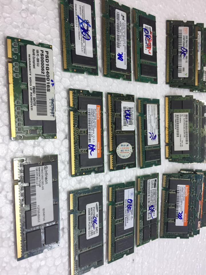 Ram DDR1 Laptop 256Mb Bus 333 / 400