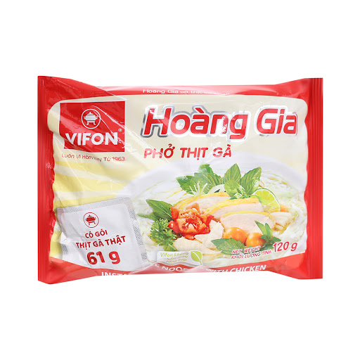 [Siêu thị WinMart] - Phở thịt gà Vifon Hoàng Gia gói 120g