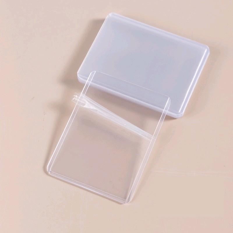 Toploader Size B8 plus, B8+ trang trí, bảo vệ ảnh (Lòng trong 70x98mm)