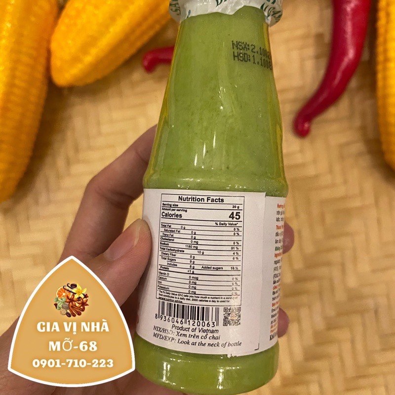 MUỐI ỚT XANH DASAVI