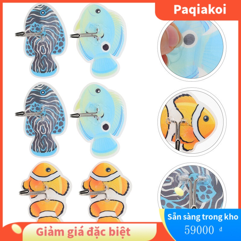 Paqiakoi Ocean Hook Coastal Wall Hooks Home Decoration Sea Decorations Hangers Clothes