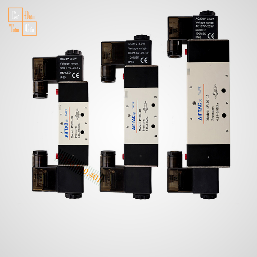Van Điện Từ 4V220-08 24v 220v