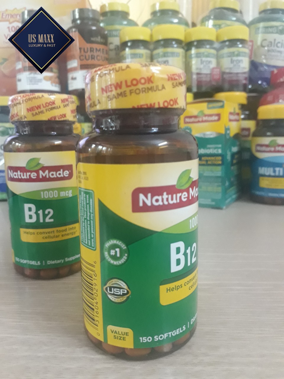 Nature Made Vitamin B12 ( 1000 mcg - 150 viên ) USA