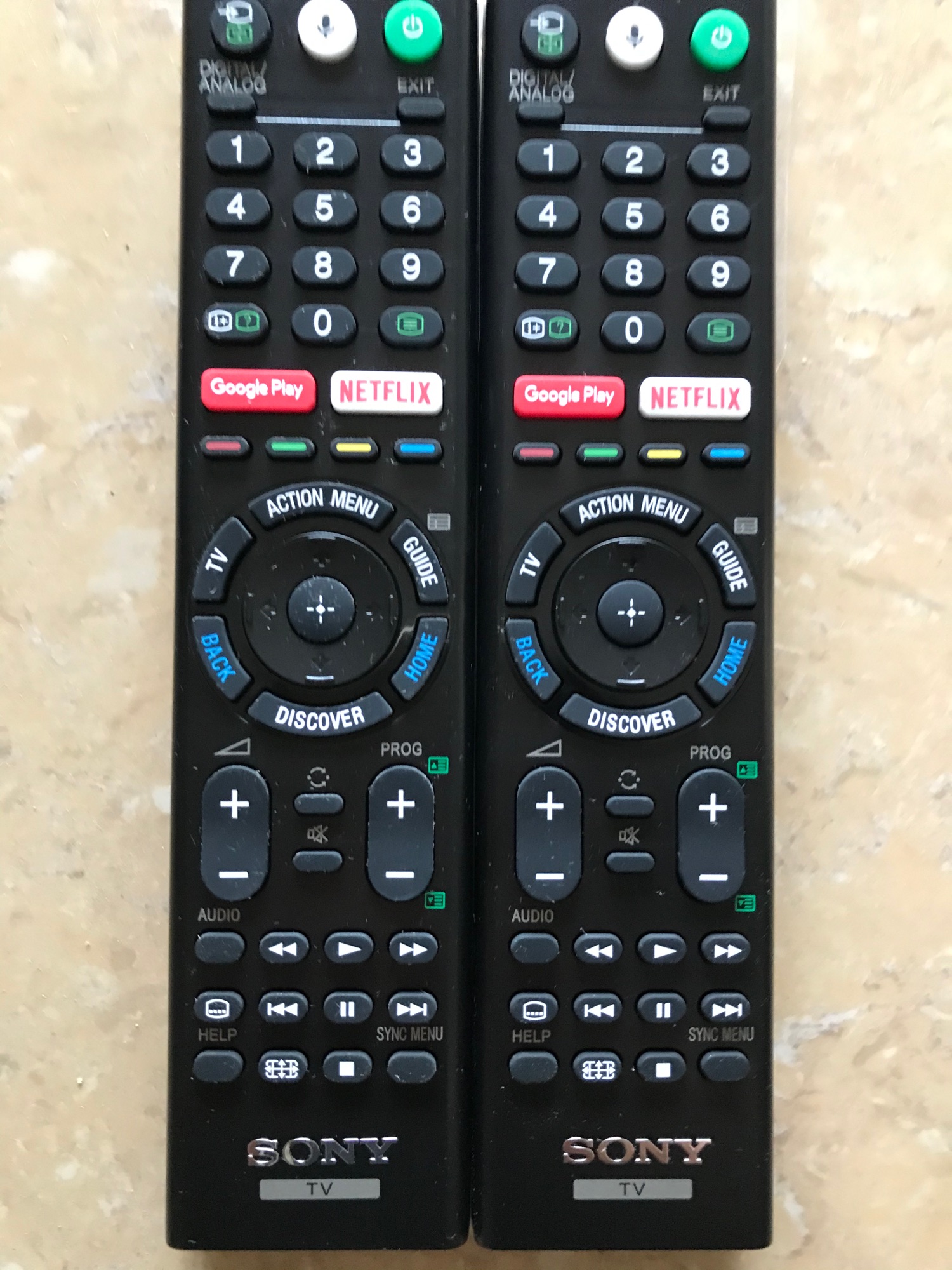 Điều khiển tivi led Sony Giọng nói (RMF-TX200P/RMF-TX300U)