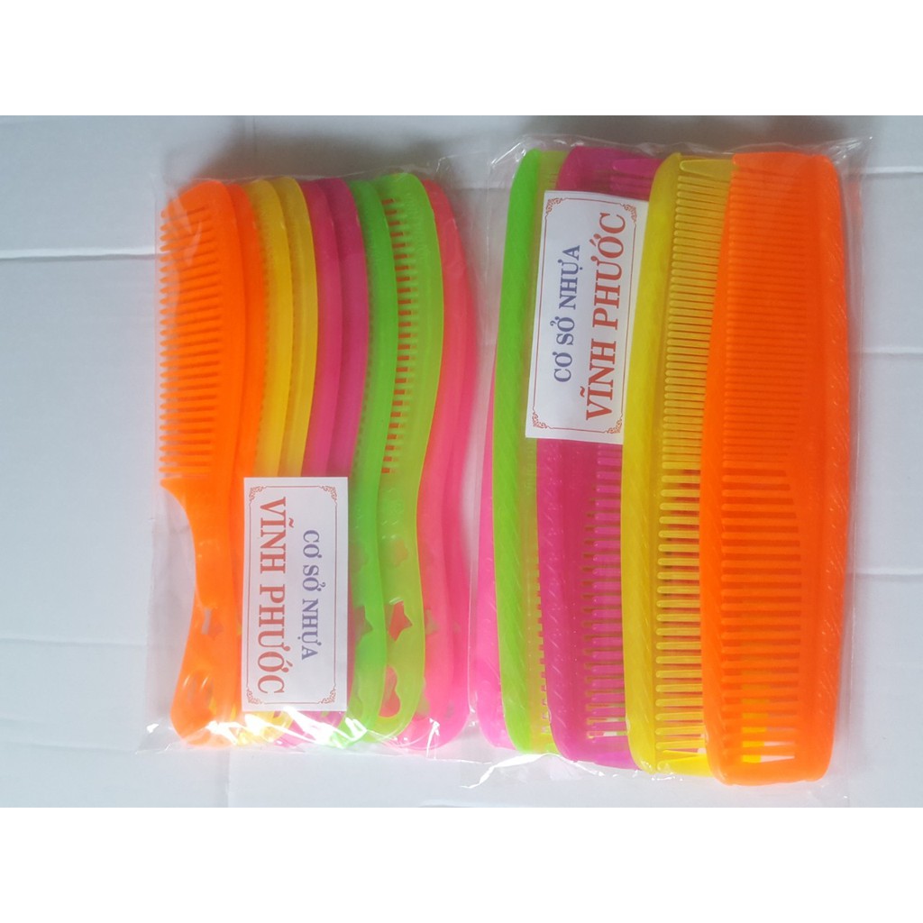 Combo 10 Lược Nhựa Giá Rẻ Giá Sỉ
