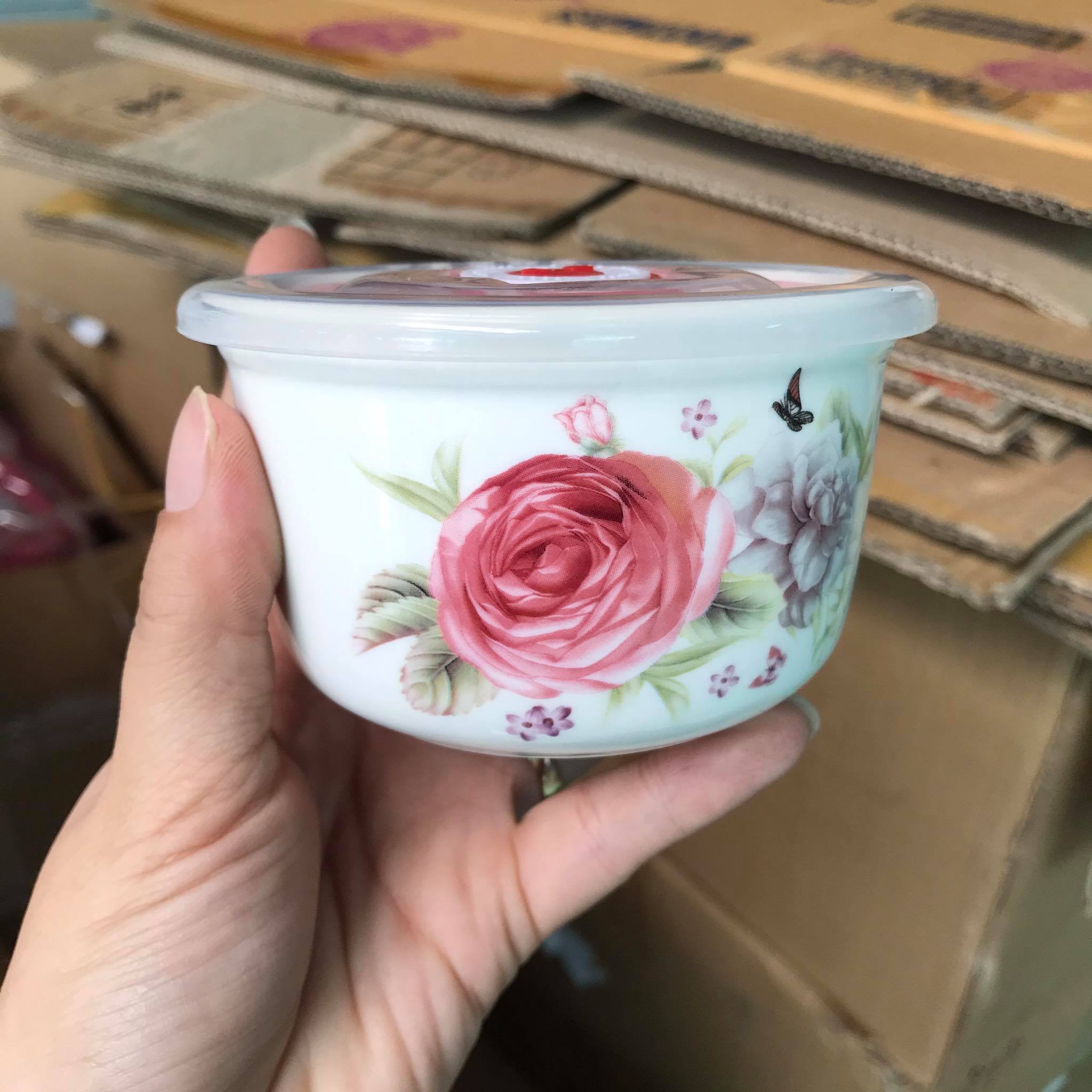 Bộ 2 thố có nắp hút chân không