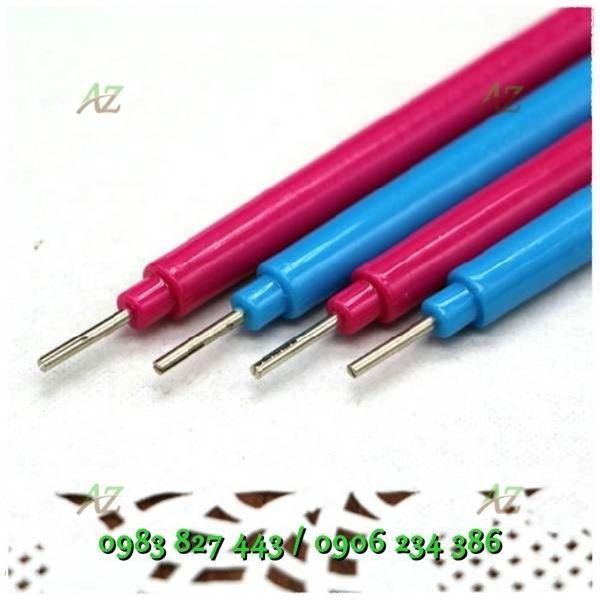 Que cuốn quilling + Que chỉnh cán nhựa (02 chiếc)