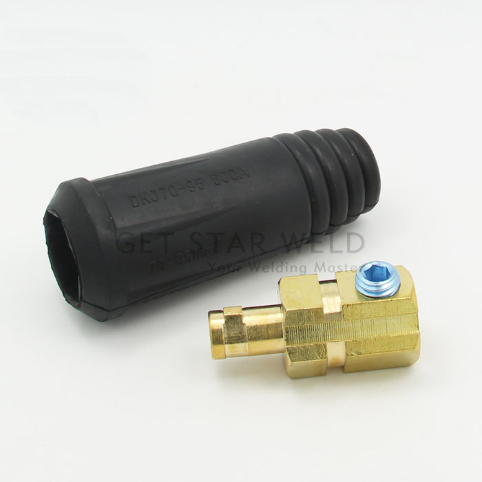 Combo 2 giắc ĐỰC giắc nối nhanh máy hàn 16-25