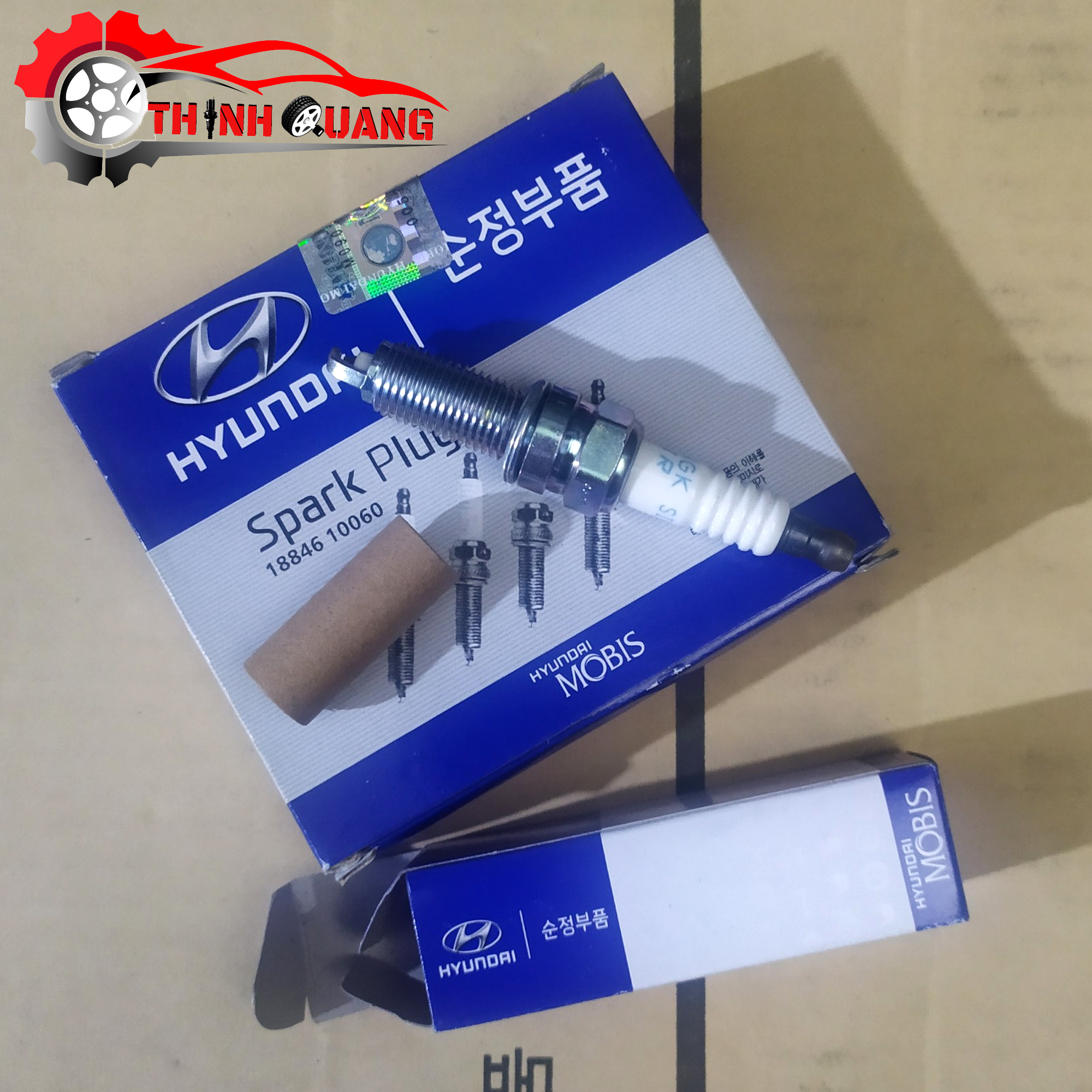 Bộ 4 Bugi Iridium xe KIA RIO, HYUNDAI GRAND I10, ACCENT