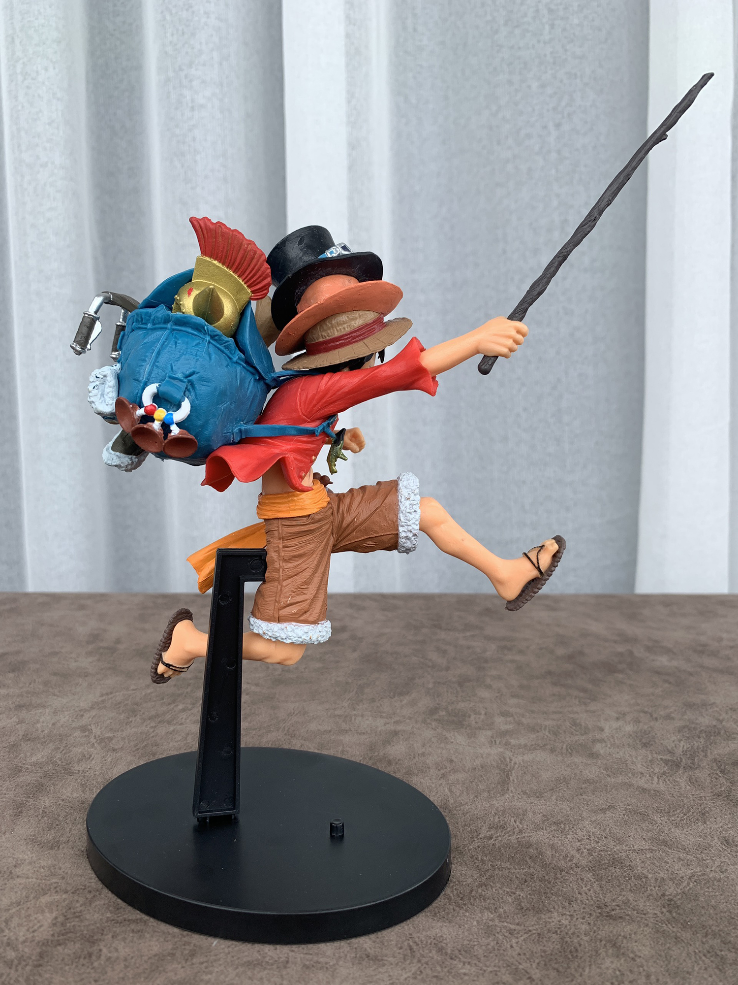 Mô hình 3 nhân vật One Piece Luffy Ace Sabo siêu chất