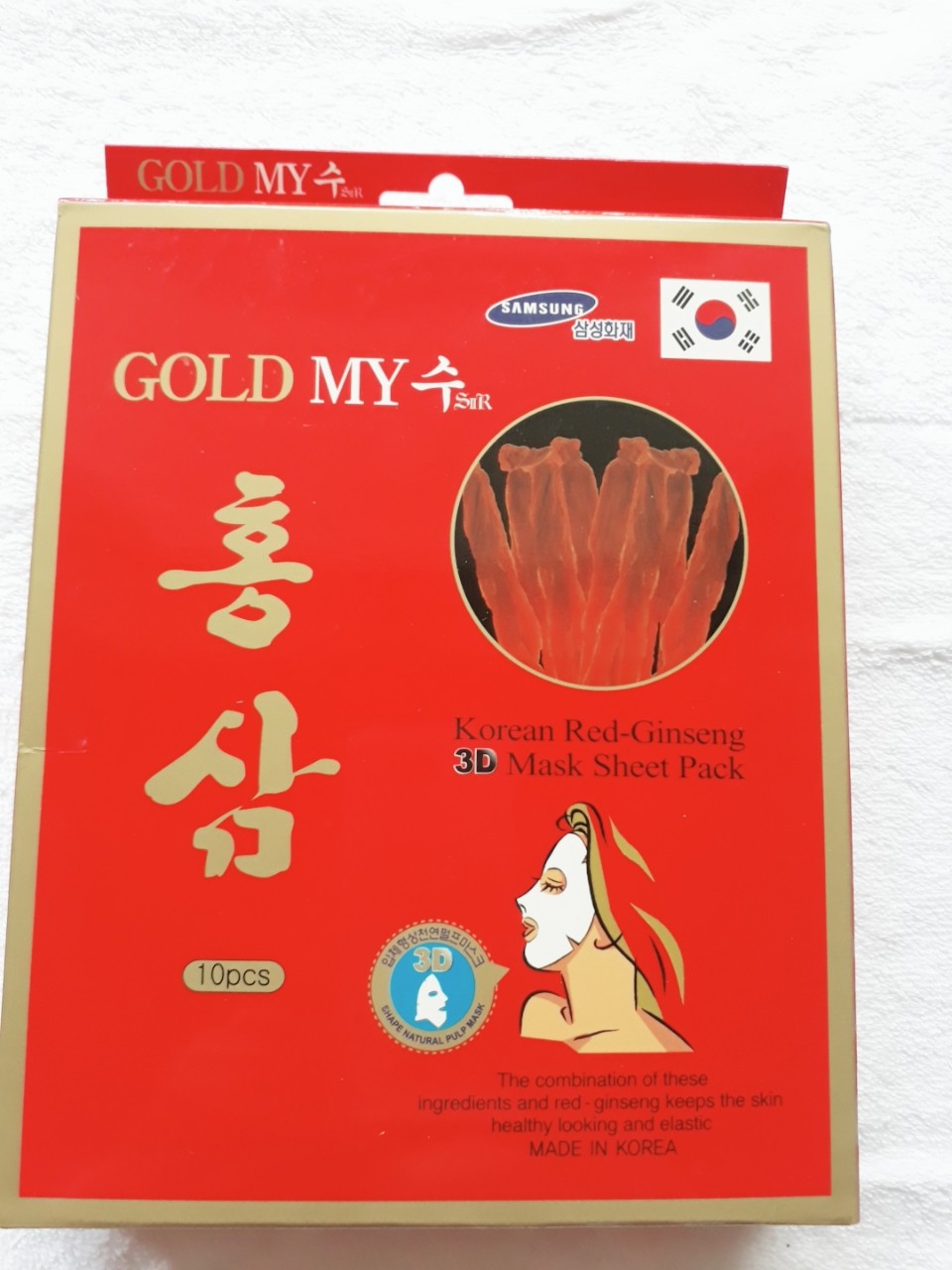 Mặt nạ hồng sâm my gold