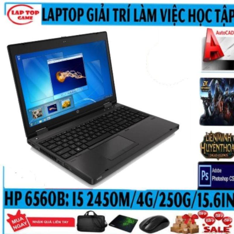 Laptop game và đồ họa giá tốt- HP Pobook 6560B Core i5 2450M/ Ram 4G/ HDD 250G/ VGA HD 3000/ Màn 15.6 inch/ Có Phím Số/ Vỏ nhôm / Dòng máy bền bỉ/ Loa to