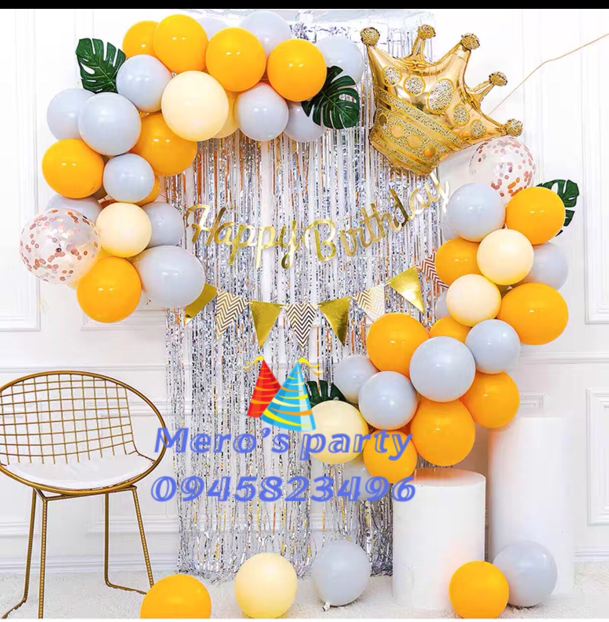 Set trang trí sinh Nhật bé trai, bé gái