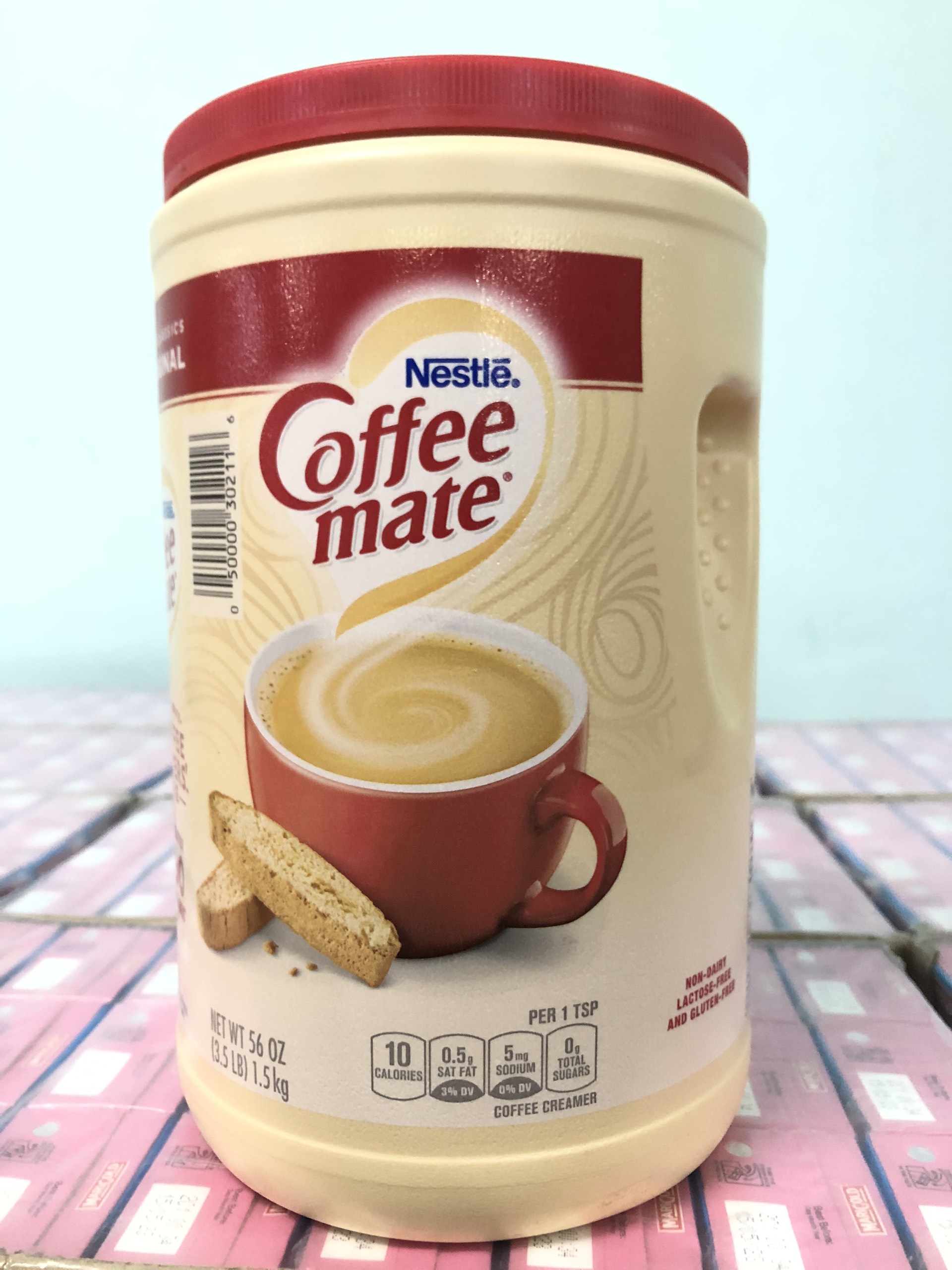 [1 Hộp] Bột Kem Pha Cà Phê Nestlé Coffee Mate 1,5kg- Nhập Khẩu Mỹ