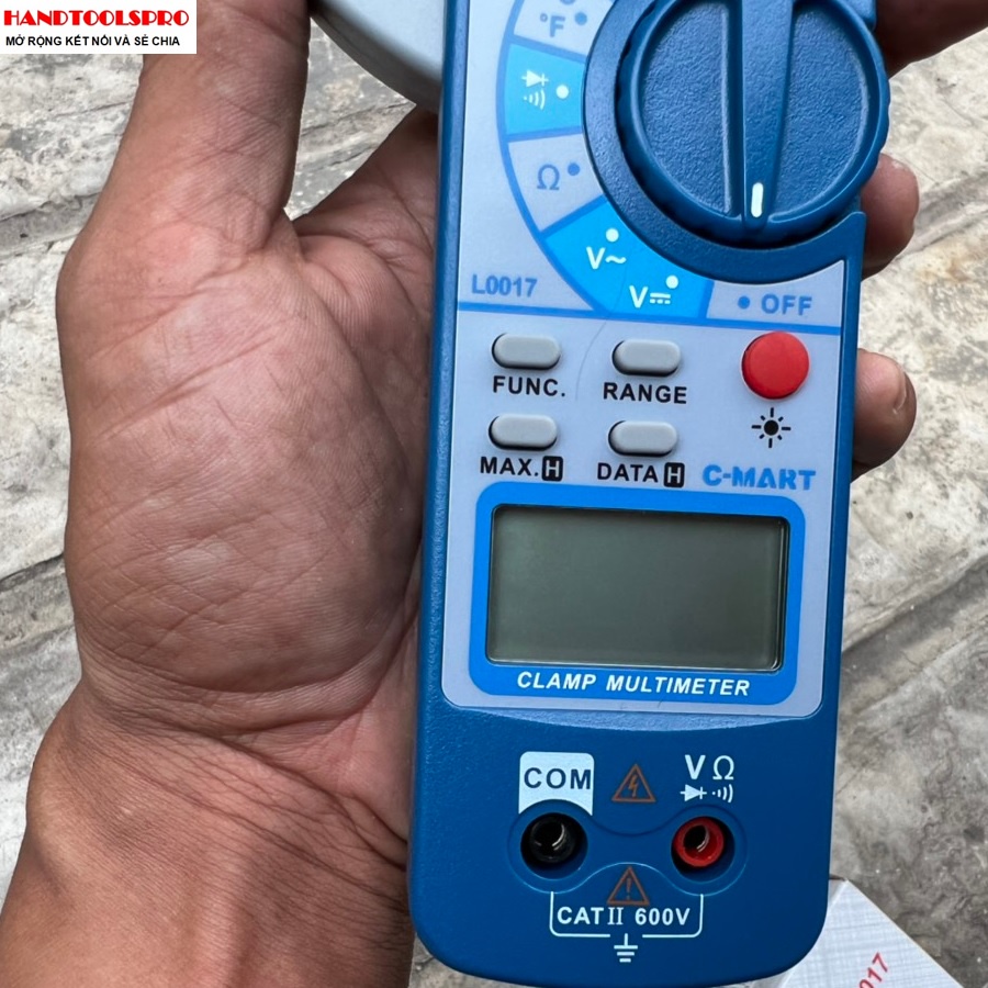 Ampe kìm đo AC kỹ thuật số L0017 C-MART