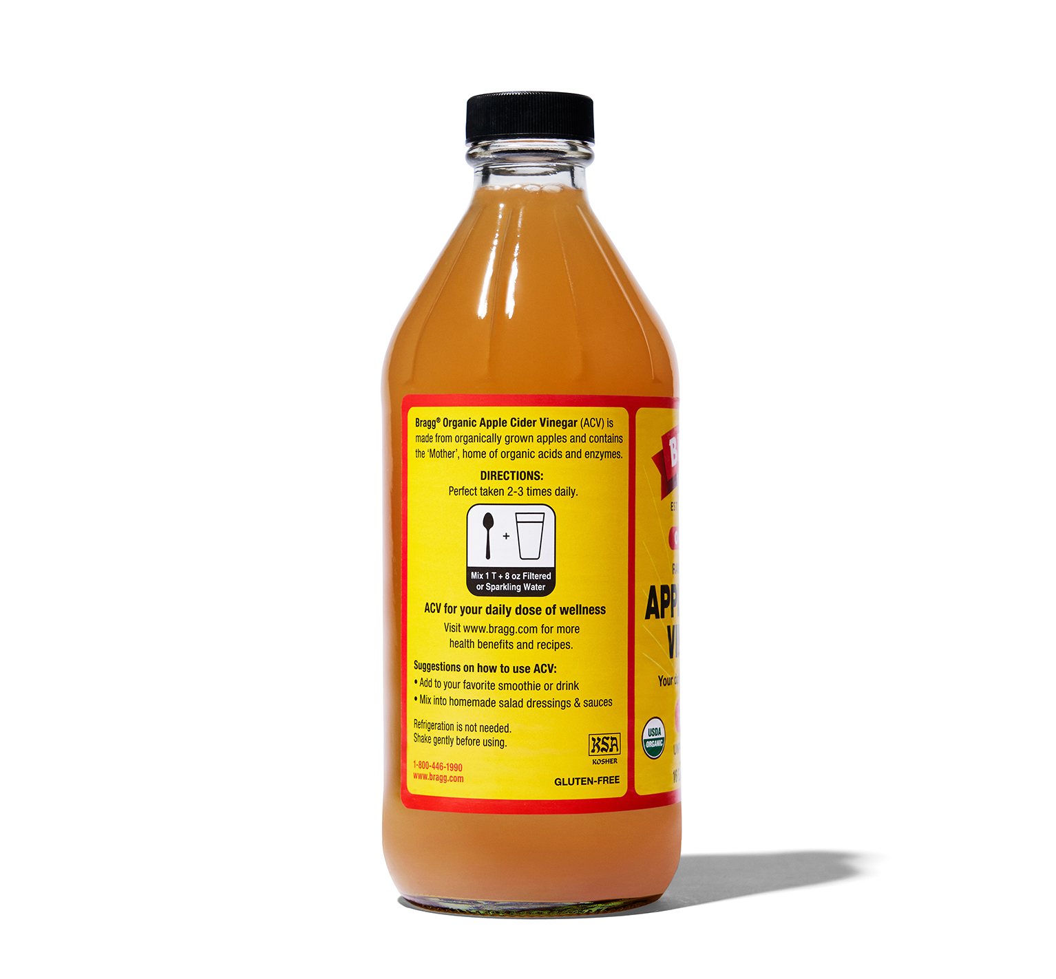 Giấm táo hữu cơ Organic Bragg(473ml)