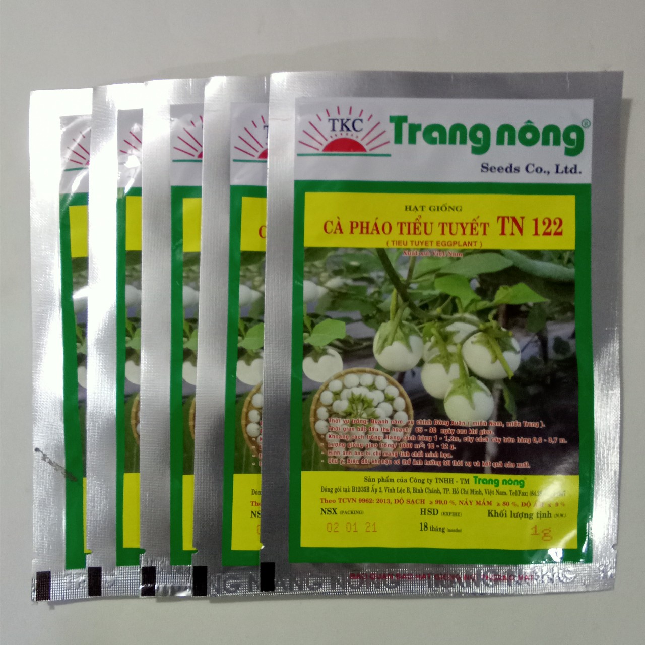 HẠT GIỐNG RAU ĂN QUẢ  HIỆU TRANG NÔNG