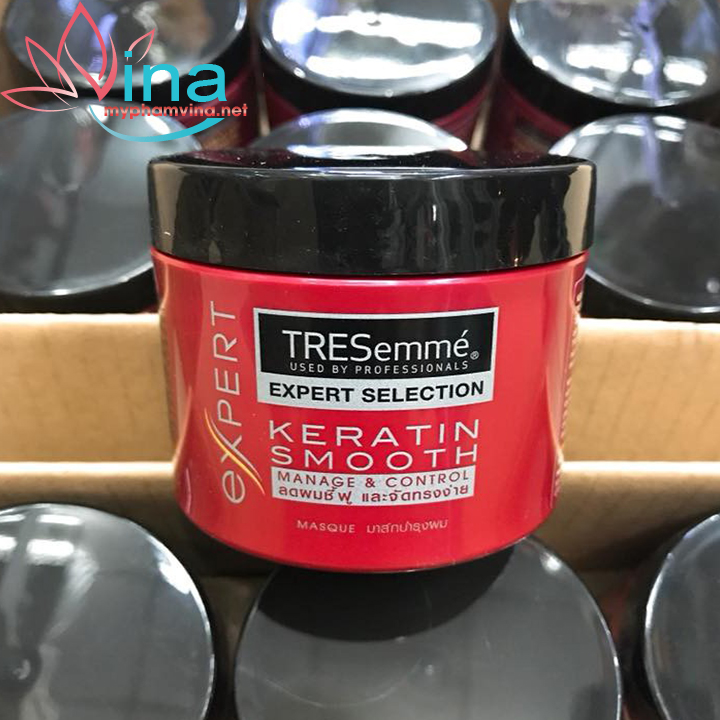 [HCM]KEM Ủ TÓC TRESEMME KERATIN SMOOTH VÀO NẾP SUÔN MƯỢT (180ML)