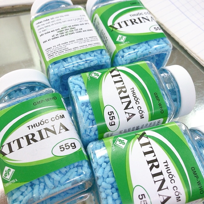 Cốm tiêu xanh Xitrina lọ 55g - cốm ăn ngon