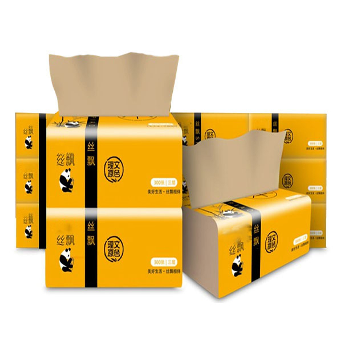 [HCM]GIẤY BÀN ĂN GẤU TRÚC SỢI TRE