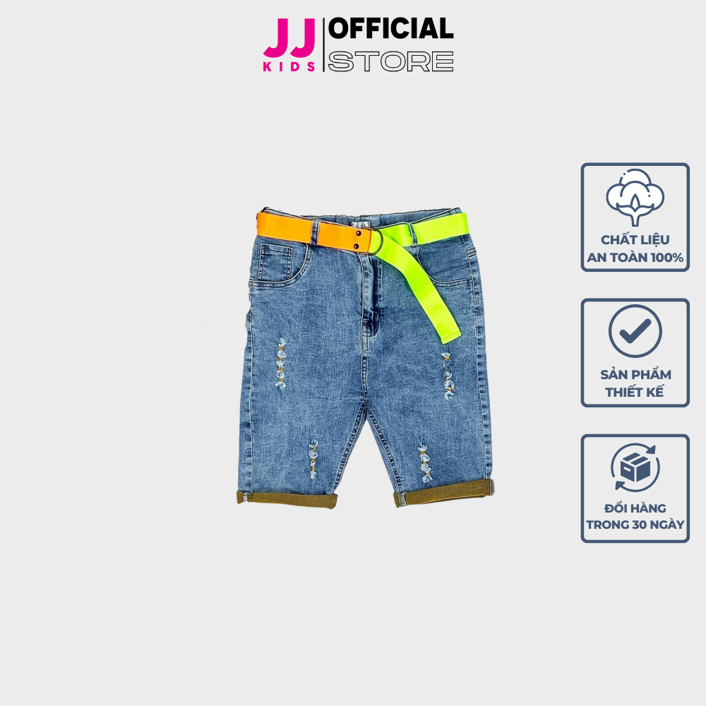 Quần jean bé trai,quần jean lững bé trai năng động thoải mái full size | FREESHIP MAX - JJ Kids Fashion