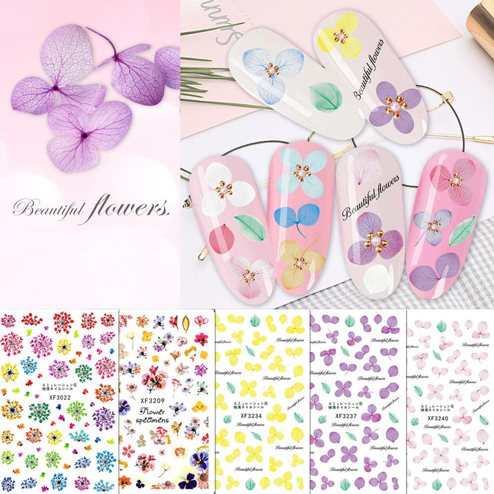 Dán móng tay Nail sticker 3D xinh xắn