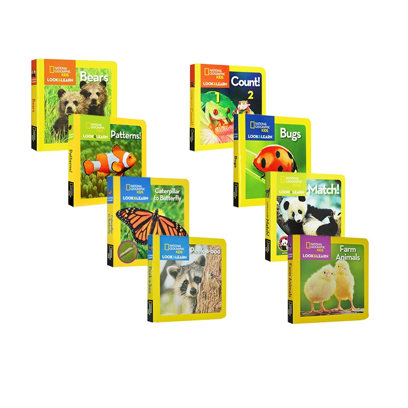 National Geographic Kids - Look & Learn (12 cuốn - Sách thiếu nhi tiếng anh)
