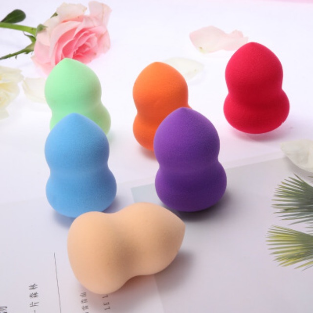 [HCM]Bông Mút Tán Nền Trang Điểm Hồ Lô Dễ Thương