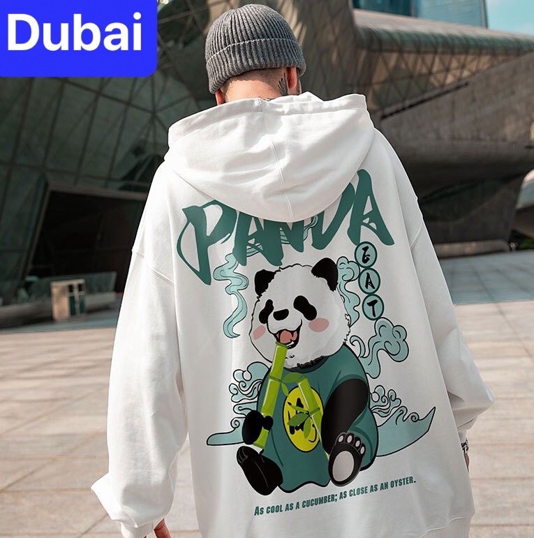 ÁO KHOÁC HOODIE NAM NỮ GẤU TRÚC PAN.DA CHẤT NỈ DÀY PHOM FROM RỘNG CHỐNG LẠNH NẮNG, NÓNG ĐÔNG HÈ SIÊU HOT TREND PHOM RỘNG - DUBAI FASHION