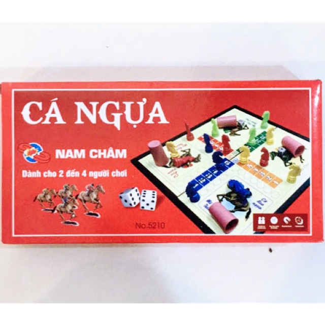 Bộ Cờ Cá Ngựa Nam Châm Cao Cấp 38x42cm- 5230