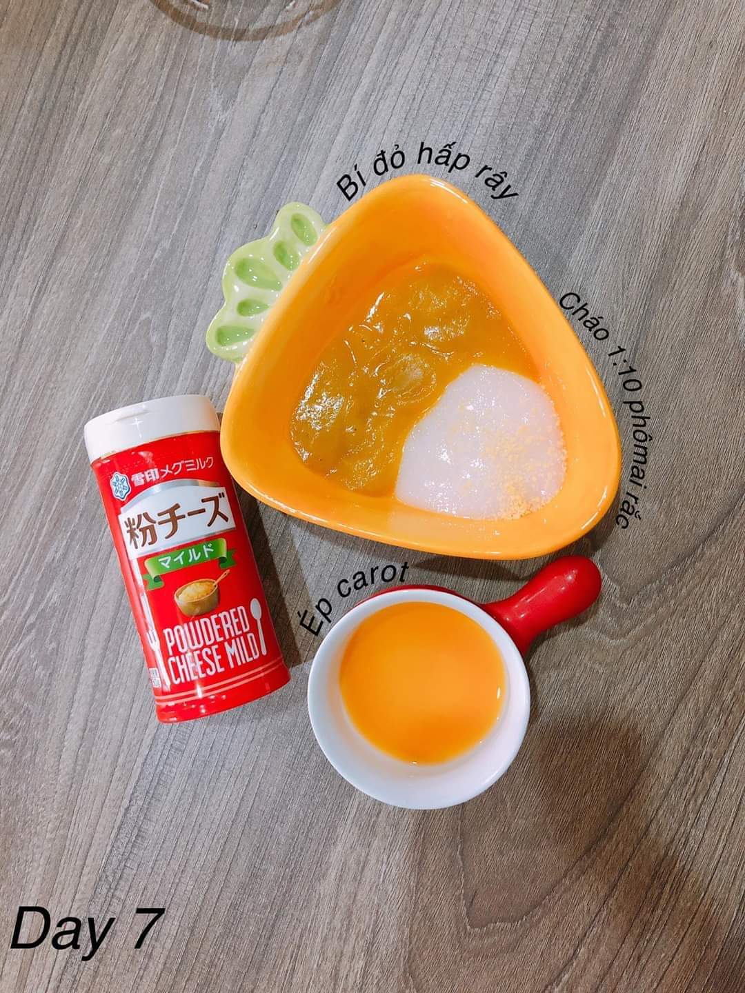Phô mai rắc cháo Meg Nhật Bản 50g