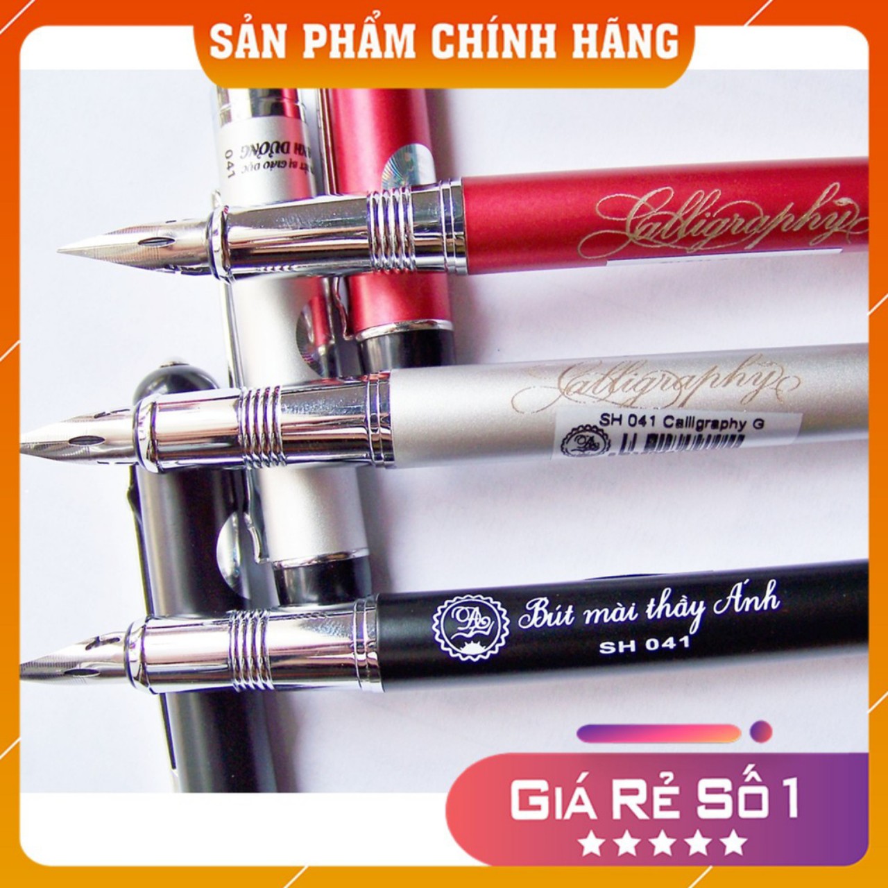 Bút mài thầy ánh nét thanh nét đậm – bút máy ánh dương ngòi lá tre calligraphy luyện chữ đẹp sh041