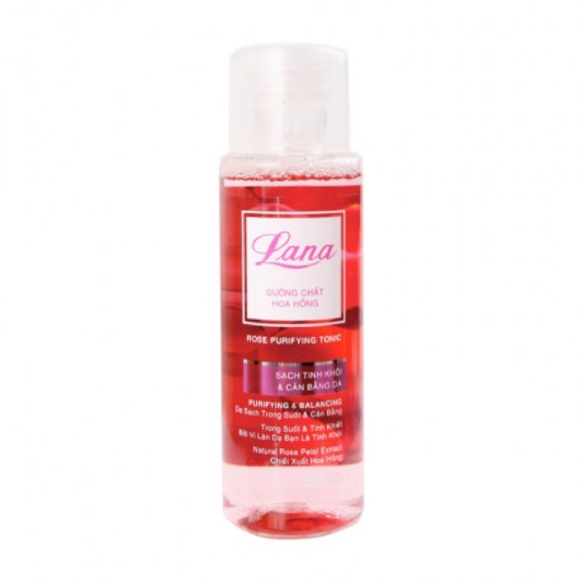 Nước dưỡng da hoa hồng Lana 150ml