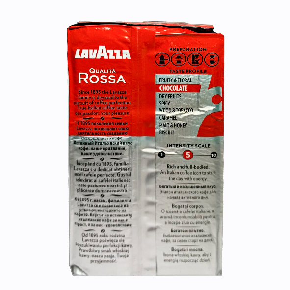 [HCM][HÀNG CHÍNH HÃNG] Cà Phê Qualità Rossa LAVAZZA - CÀ PHÊ BỘT Gói 250g