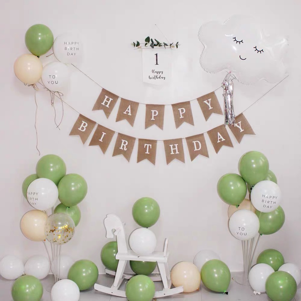 set trang trí sinh nhật bé trai,bé gái Hàn Quốc