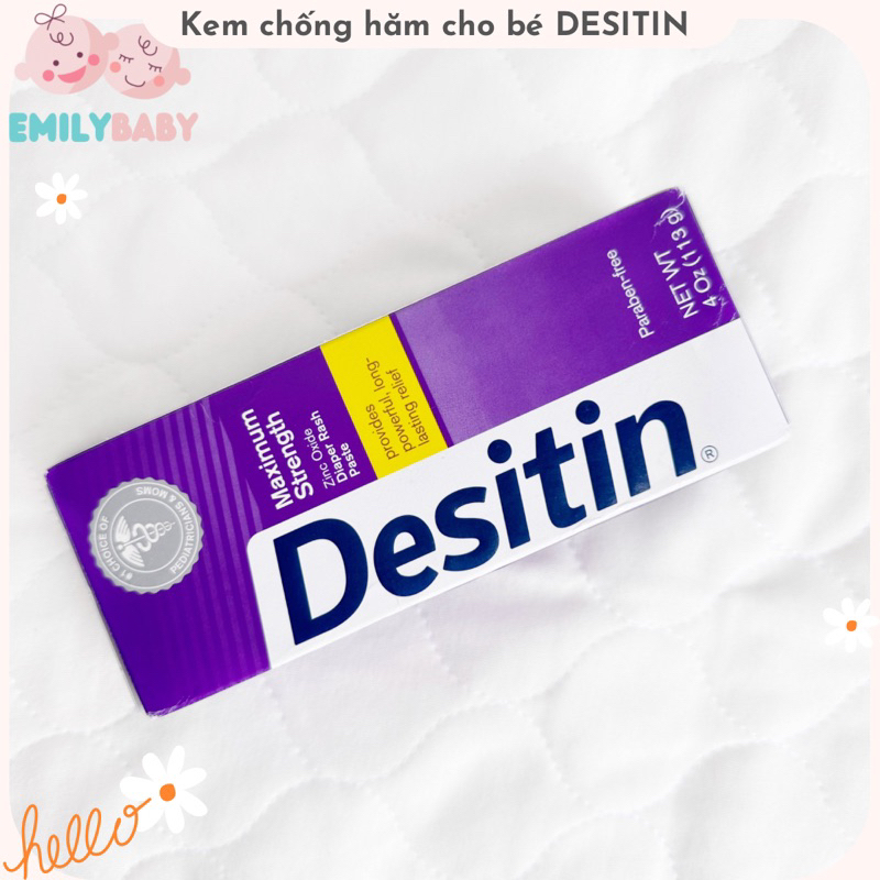 Kem  hăm Desitin cho bé yêu